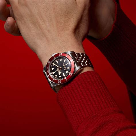 tudor five link bracelet|tudor black bay burgundy bracelet.